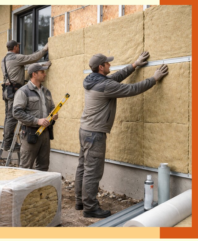 Утепление дома из SIP панелей в Зеленокумске от 6313 руб./м² под ключ | ТепломастерЗлм