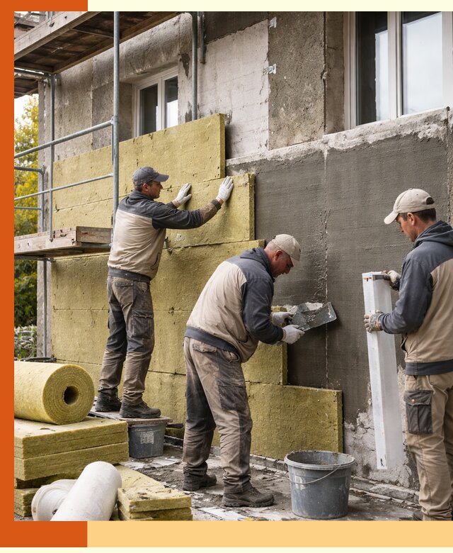 Утепление фасада зданий и домов в Зеленокумске