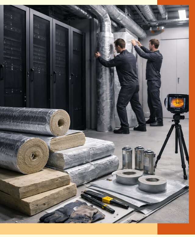 Утепление серверной в Зеленокумске от 8655 руб./м² — комплексно под ключ | ТепломастерЗлм